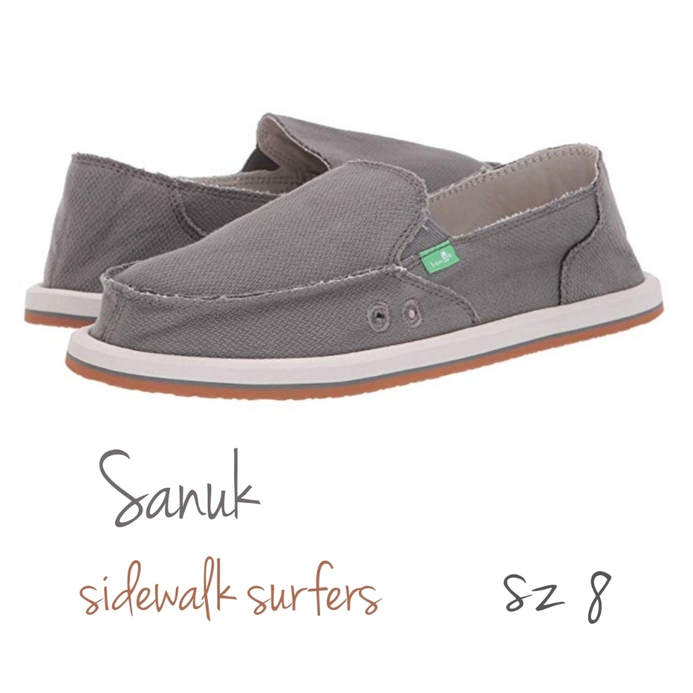 Sanuk Side Walk Surfers / preloved / Good Cndtn
